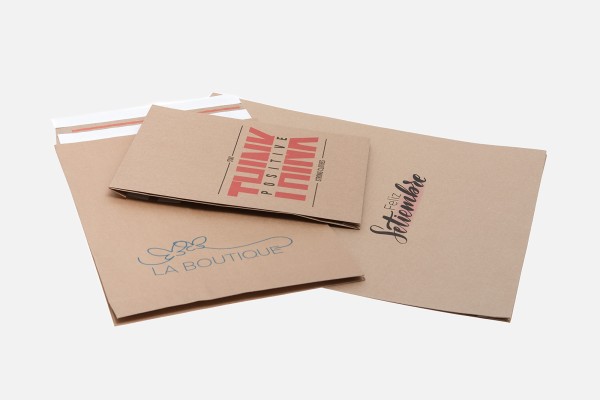 KRAFTMailer light Versandtaschen mit Logodruck