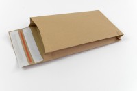 KRAFTMailer light Versandtaschen 200 x 300 + 100 mm zzgl. 2x25 mm Seitenfalte, 100 Stück